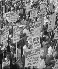 The march on washington was a massive protest march that occurred in august 1963, when some 250,000 people gathered in front of the lincoln memorial in washington, d.c. March On Washington For Jobs And Freedom U S National Park Service