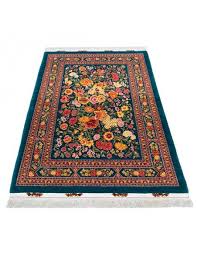 hand woven silk carpet of