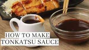 how to make tonkatsu sauce you