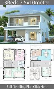 House Design Plan 11 25x9m With 3