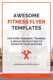 9 awesome fitness flyer templates for