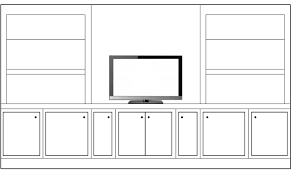 which living room cabinet bookshelf