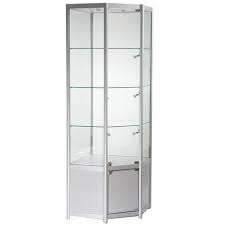 650mm Wide Corner Glass Display Cabinet