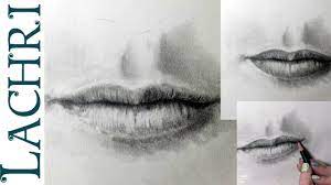 realistic mouth drawing tutorial