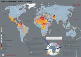 Une grande carte du monde avec tous les pays, mais aussi une carte du monde simple, vierge ou avec de nombreuses informations sur carte mondiale politique avec le nom des pays et quelques très grandes villes. Carte Mondiale Des Risques Gallice International