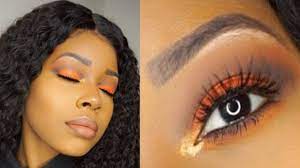 fall makeup tutorial for black women