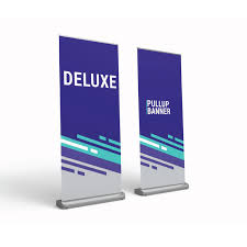 deluxe pullup banner budget print