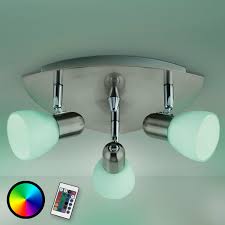 Find great deals on ebay for ceiling light fixture 2 bulb. Three Bulb Enea C Ceiling Light Led Rgbw