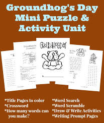 Math worksheets, printable maps, seasonal printables and more. Homeschool Freebie Groundhog S Day Puzzle Activity Unit