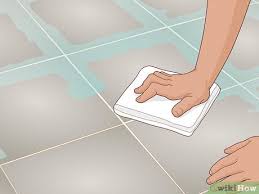 how to clean grout between floor tiles