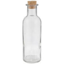 Glass Bottle 6 Oz Cork Per New