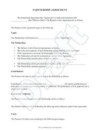 Operating Agreement Lovely Partnership Template Form With