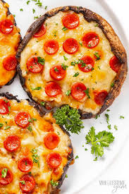 portobello mushroom pizza easy