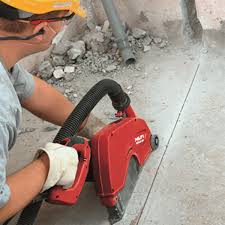 hilti inc pro electric concrete saw