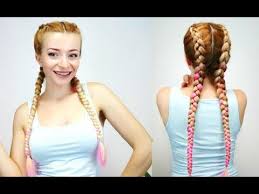 Lengthen and thicken your existing hair for braiding with sassy 100% kanekalon jumbo braid. Summer Hairstyle Cute Braids Using Kanekalon Hair Hack Awesome Hairstyles Youtube