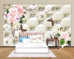 pvc 3d bedroom wallpaper for wall decore