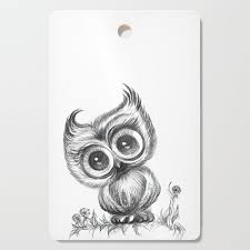 Baby Owl Wall Art Nursery Decor Bird