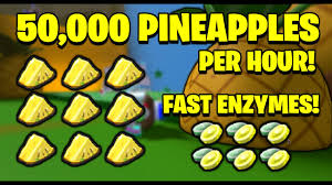 To ensure you can always grab the latest active codes for bee swarm simulator, you can also bookmark this article and check back often! How To Farm Pineapples Enzymes Fast 50 000 Pineapples An Hour Bee Swarm Simulator Youtube