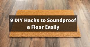 9 diy hacks to soundproof a floor easily