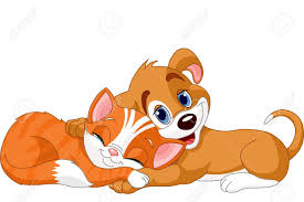 Image result for dog and cat outline animated