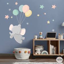 The Little Elephant With Balloons