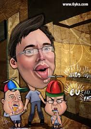 BUKA Magazin - Buka karikatura: Mlađo i Mile, prvi put zajedno s Vučićem na  sladoled