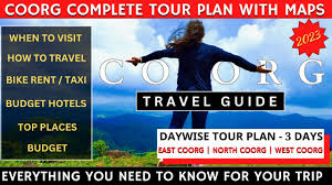coorg tour guide 2023 coorg tourist