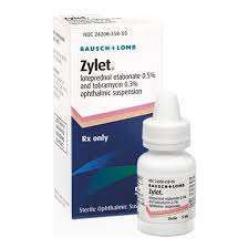 besivance zylet for bacterial eye