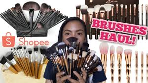 sho makeup brushes haul sobrang