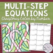 Math Multi Step Equations