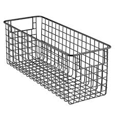 Wire Baskets In Storage Baskets Bins