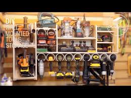 Diy Wall Mounted Tools Storage With