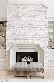 White Ledge Stone Fireplace White Ledge