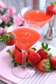 fresh strawberry vodka martini recipe