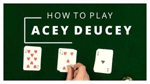 how to play acey deucey you