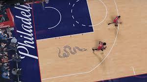 The sixers reworked their throwback bell logo, which is an homage to the liberty bell and the 1976 bicentennial celebration, to add the segmented snake. Philadelphia 76ers National Tv Snake Logo For Nba2k20 Nba 2k19 At Moddingway