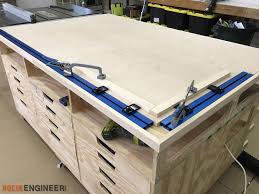 Apply finish of choice to work bench. Ultimate Workstation Rogue Engineer