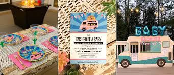 Let the focus be on you and your unborn child! Food Truck Taco Gender Reveal Fun365