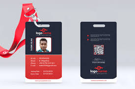 Touch device users, explore by touch or with swipe gestures. Identity Card Design On Behance