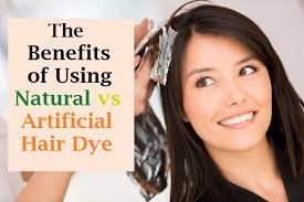 natural vs artificial hair dye