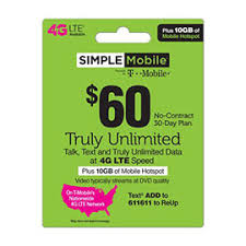 sell simple mobile prepaid phone cards