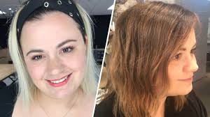 Rhubarb works as a good lightener for blonde or light brown hair. My Epic Hair Breakage Disaster Shows The Risk Of Bleaching Too Much Allure
