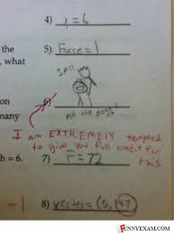     Sassy  Exam Answers That Are So Wrong They re Right   Funny      Image             Funny Exam Answers   Know Your Meme