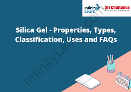silica gel properties types
