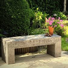 How To Make Concrete Garden Bench