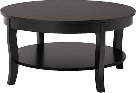 Walter Black Round Coffee Table Dia91cm