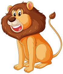 cartoon lion images free on