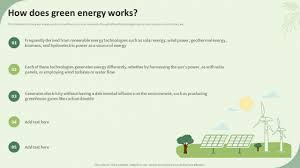 How Does Green Energy Works Sustainable