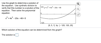 Use The Graph To Determine A Solution
