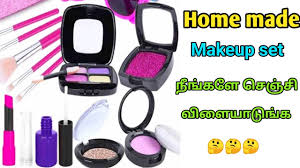 home made makeup set in tamil craft